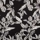 Krepp-Satin Tropic Schwarz - Ribes y Casals