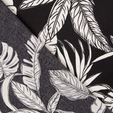 Krepp-Satin Tropic Schwarz - Ribes y Casals