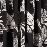 Krepp-Satin Tropic Schwarz - Ribes y Casals