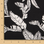 Krepp-Satin Tropic Schwarz - Ribes y Casals