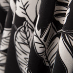 Krepp-Satin Tropic Schwarz - Ribes y Casals