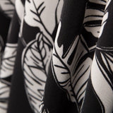 Krepp-Satin Tropic Schwarz - Ribes y Casals