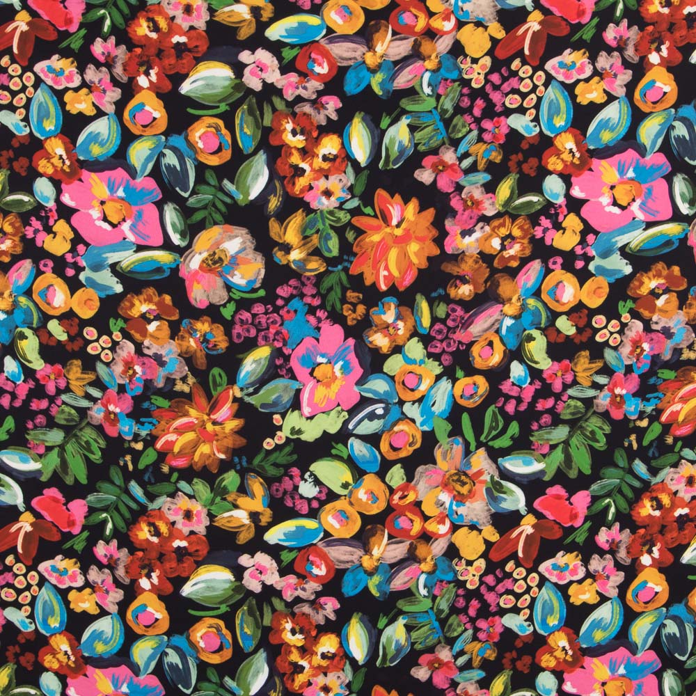 Georgette Tropische Farben - Ribes y Casals