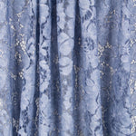 Tie-dye Spitze Rebrodé Blau - Ribes y Casals