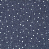 Denim Dunkle Baumwolle Estrellitas - Ribes y Casals