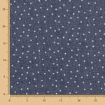 Denim Dunkle Baumwolle Estrellitas - Ribes y Casals