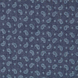 Denim Dunkel Baumwolle Kaschmir Mini - Ribes y Casals
