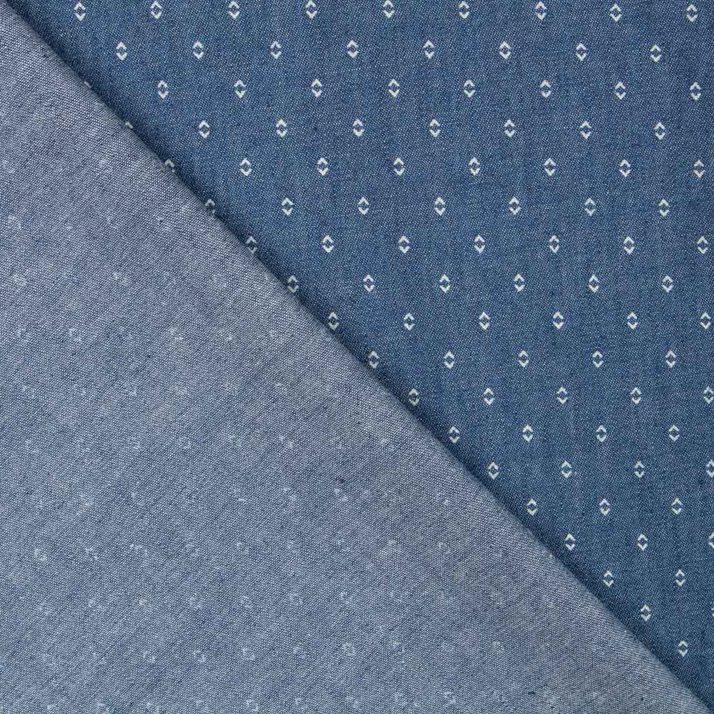 Denim Dunkel Baumwolle Geometrisch - Ribes y Casals