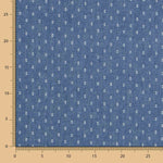 Denim Dunkel Baumwolle Geometrisch - Ribes y Casals