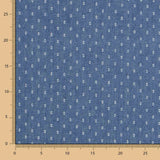 Denim Dunkel Baumwolle Geometrisch - Ribes y Casals