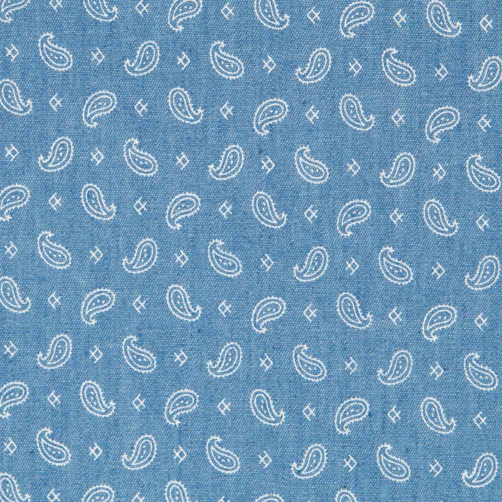 Denim Light Baumwolle Kaschmir Mini - Ribes y Casals