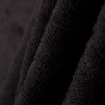 Schwarzes Baumwollhandtuch - Ribes y Casals