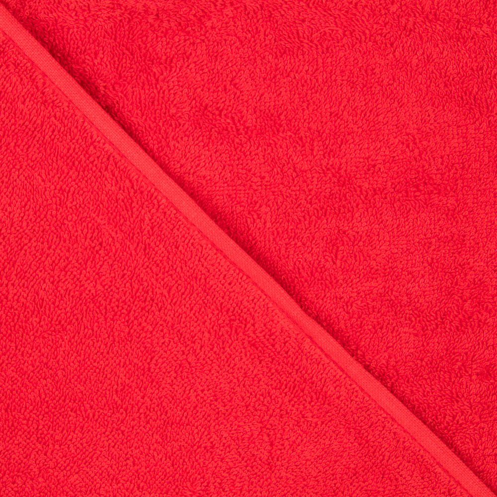 Baumwollhandtuch in intensivem Rot - Ribes y Casals