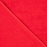 Baumwollhandtuch in intensivem Rot - Ribes y Casals