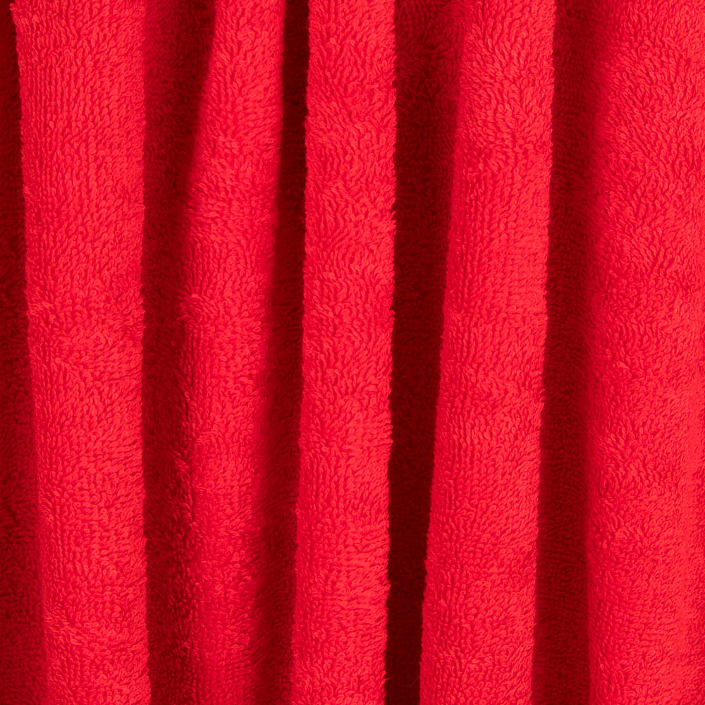 Baumwollhandtuch in intensivem Rot - Ribes y Casals