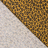 Baumwolle Leopard Ocker - Ribes y Casals