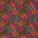 Krepp Viskose Floral Winter - Ribes y Casals