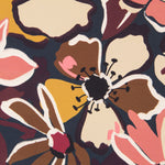 Krepp Fina Botanica Braun - Ribes y Casals