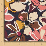 Krepp Fina Botanica Braun - Ribes y Casals