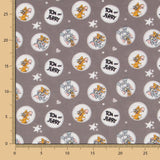 Baumwolle Tom Jerry Grau - Ribes y Casals
