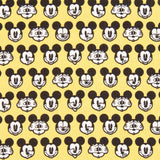 Baumwolle Mickey Face Gelb - Ribes y Casals