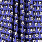 Baumwolle Mickey Face Blau - Ribes y Casals
