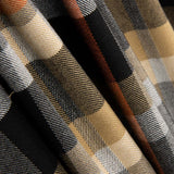Tartan Braun Elastischer Twill - Ribes y Casals