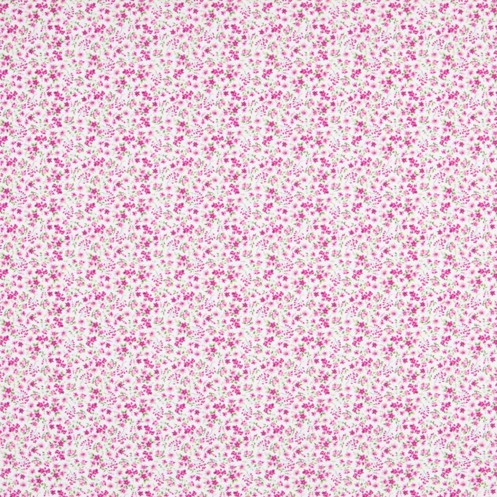 Cotton Liberty Cotton Flowers Rosa - Ribes y Casals