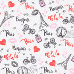 Love Paris Baumwolle Popeline - Ribes y Casals