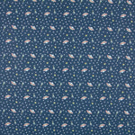 UFO Baumwoll-Popeline Blau - Ribes y Casals