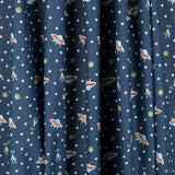 UFO Baumwoll-Popeline Blau - Ribes y Casals