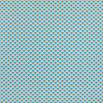 Fächerpopeline aus Baumwolle blau - Ribes y Casals