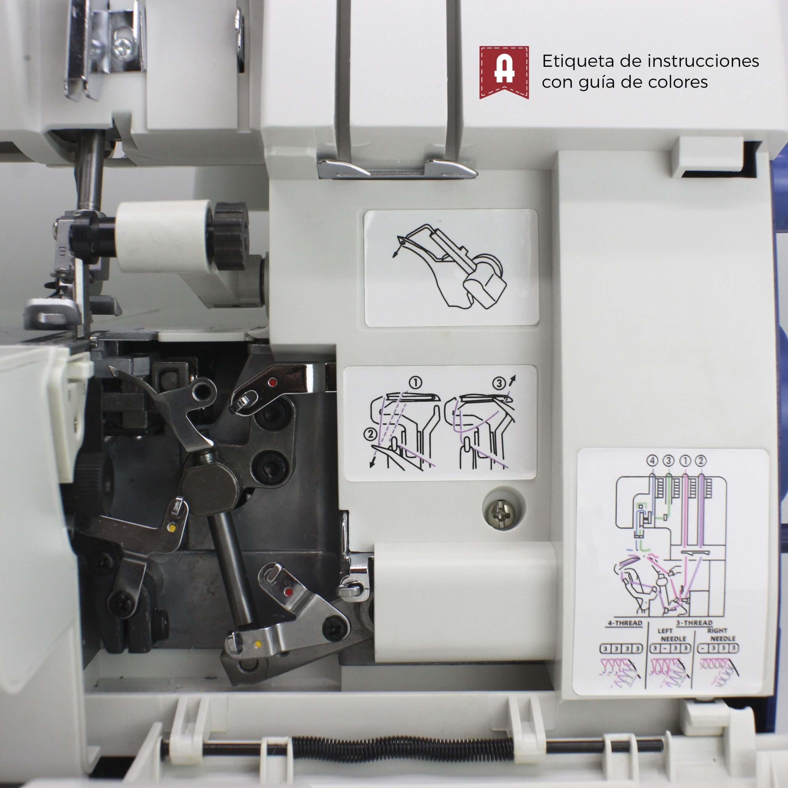 Overlockmaschine Alfa Precise Essence Overlocker Overlocker - Ribes y Casals