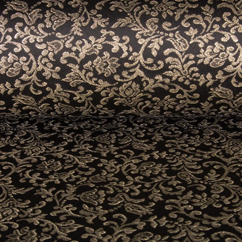 Jacquad Lurex Floral Gold - Ribes y Casals