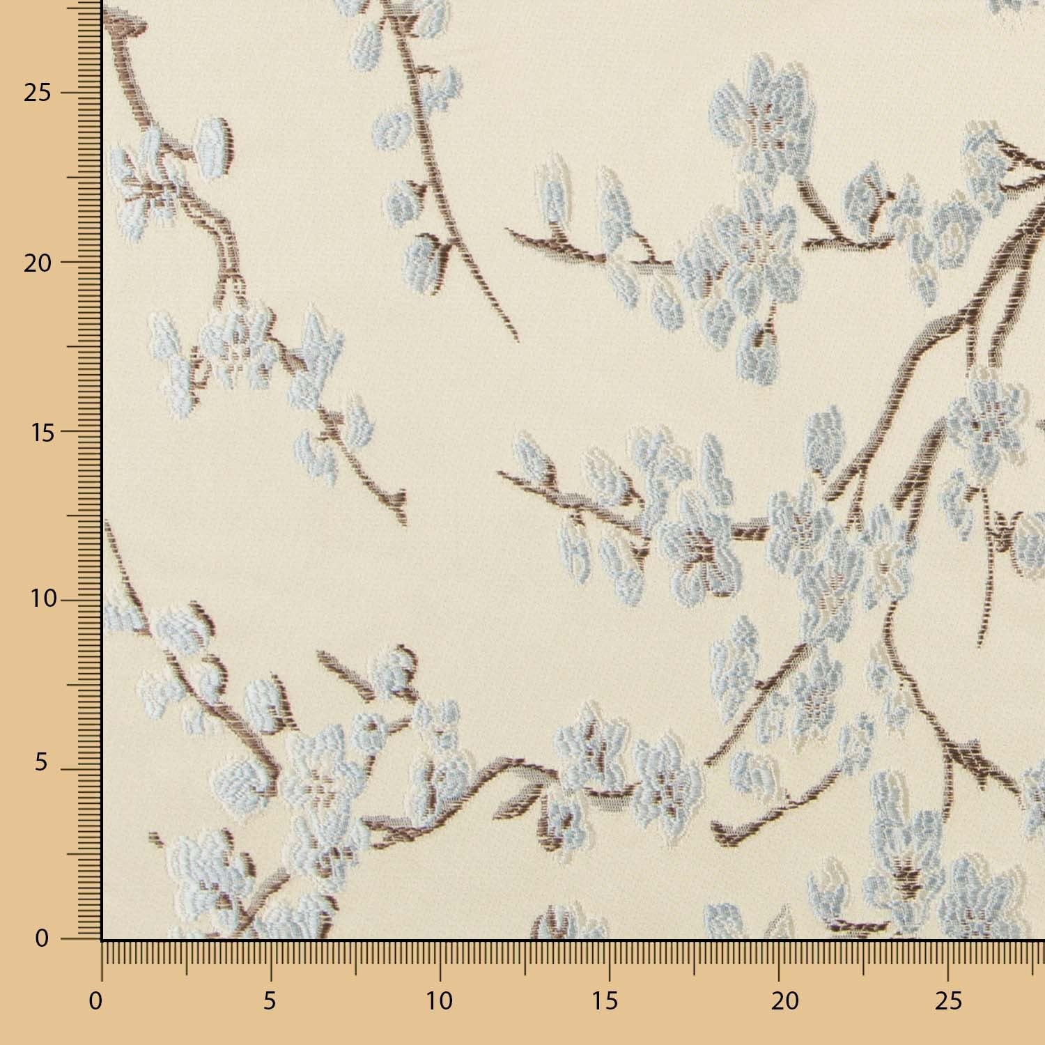 Jacquard Damast Japanisch Gelb - Ribes y Casals