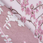 Jacquard-Damast Japo Rosa - Ribes y Casals