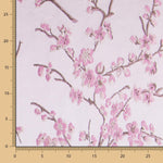 Jacquard-Damast Japo Rosa - Ribes y Casals