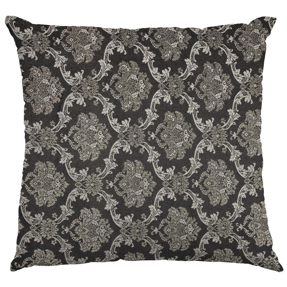 Jacquard Damast Lurex Schwarz Gold - Ribes y Casals