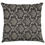 Jacquard Damast Lurex Schwarz Gold - Ribes y Casals