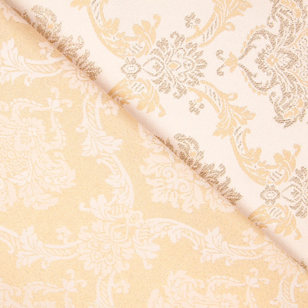Jacquard-Damast Lurex Gold - Ribes y Casals