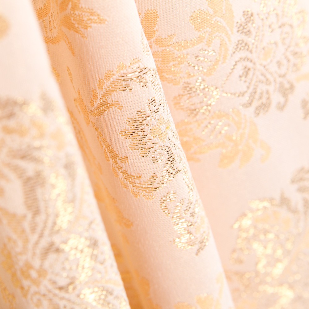 Jacquard-Damast Lurex Gold - Ribes y Casals
