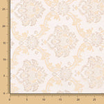Jacquard-Damast Lurex Gold - Ribes y Casals