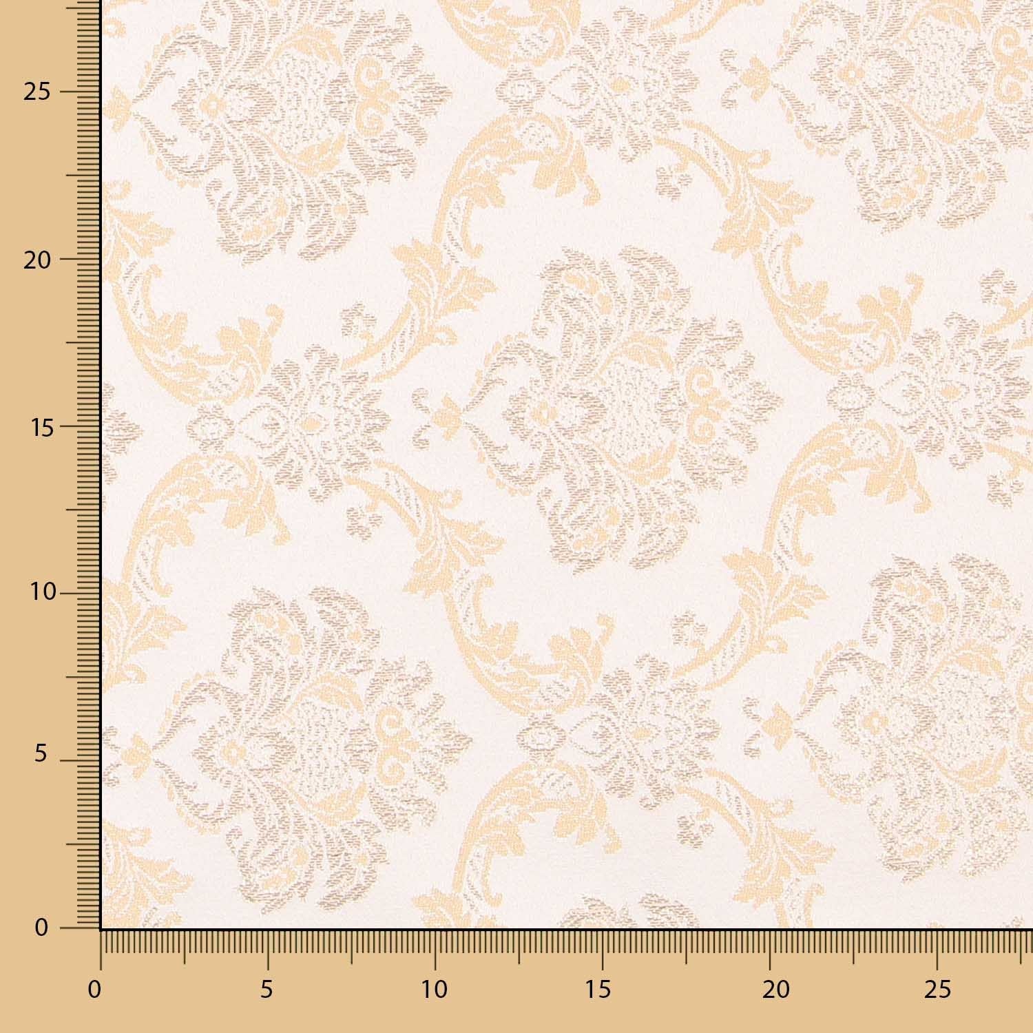 Jacquard-Damast Lurex Gold - Ribes y Casals