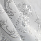 Jacquard Damast Lurex Silber - Ribes y Casals