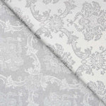 Jacquard Damast Lurex Silber - Ribes y Casals