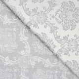 Jacquard Damast Lurex Silber - Ribes y Casals