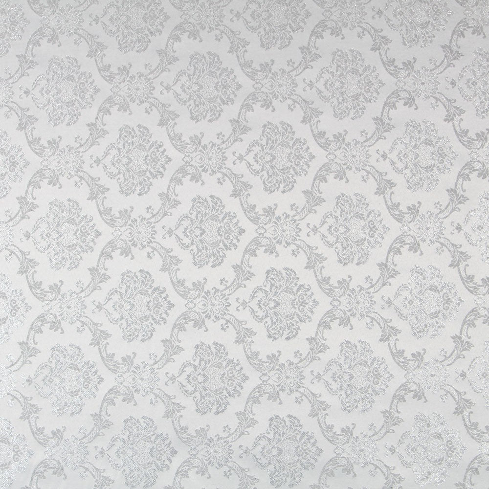 Jacquard Damast Lurex Silber - Ribes y Casals