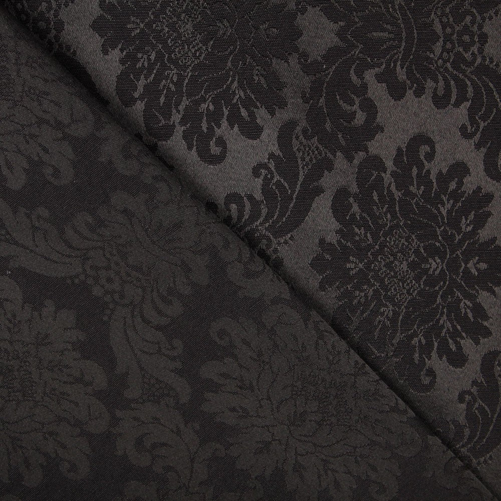 Jacquard Damast Matt Schwarz - Ribes y Casals