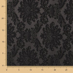 Jacquard Damast Matt Schwarz - Ribes y Casals