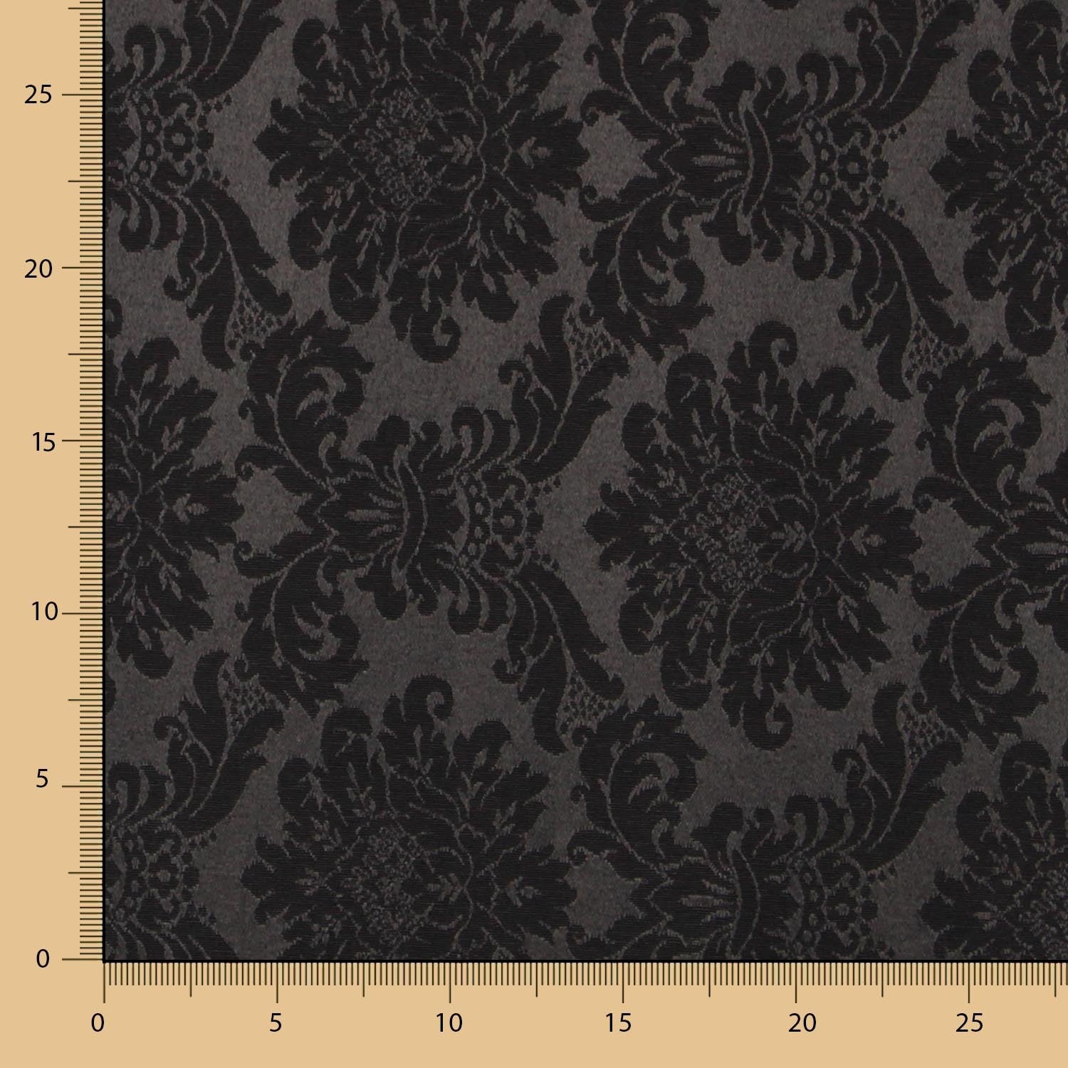 Jacquard Damast Matt Schwarz - Ribes y Casals